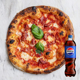 Kebizza - pizza firmowa z kebabem + Pepsi 500ml