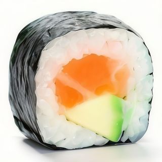 Maki de salmón y aguacate (4 uds.)