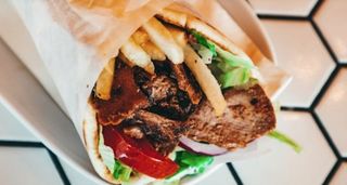 Piadina kebab menu