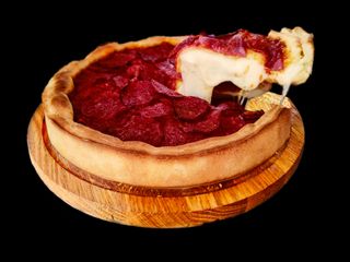 PIZZA CHICAGO-STYLE "SALAMI" (1100g)