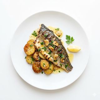 Lubina De Ración A La Espalda