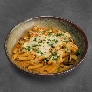 Penne al forono de carne