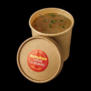 Бульйон з куркою та локшиною (200г)