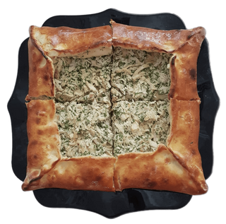 Հավով և թթվասերով կարկանդակ