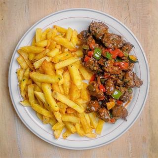 Half Liver & Chips