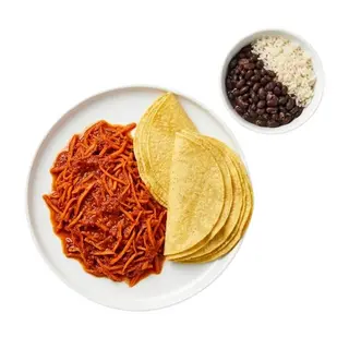 Tinga Zanahoria (500 gr.) 12 Tortillas de Maíz