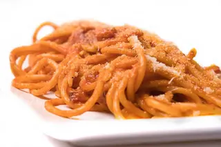 SPAGHETTI AMATRICIANA