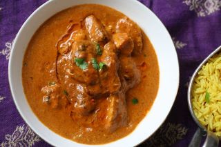 ქათმის კორმა (ძვლების გარეშე) - Chicken Korma ( boneless)