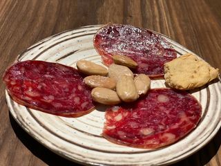 Tapa De Salchichón Ibérico De Bellota