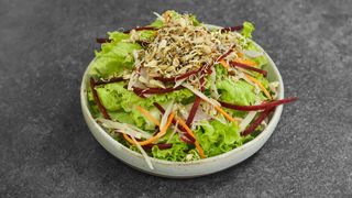 Salata iz naše bašte i aceto krema