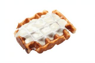 Gofre Con Chocolate Blanco