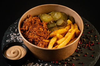 Meniu Slow-Cooked Pulled Pork