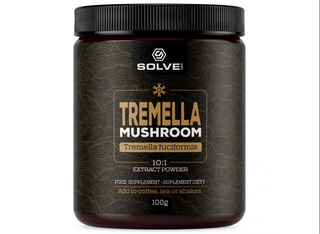 Solve Tremella (Trzęsak Morszczynowaty) 10:1 Mushroom Powder 30g