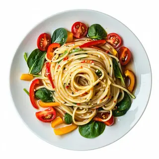 23. Spaghetti di soia vedure
