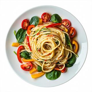 23. Spaghetti di soia vedure