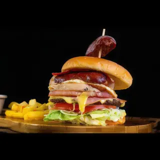 Hamburguesa Cuarto Bate