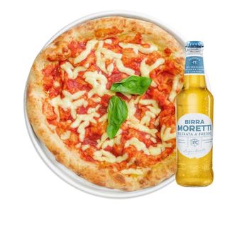 Margherita più bibita a scelta