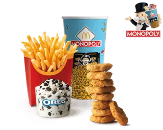 Menú Completo 9 McNuggets