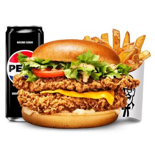 Menú La Coronel Burger Doble