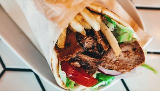 Piadina kebab