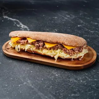 Sendvič meso & cheddar