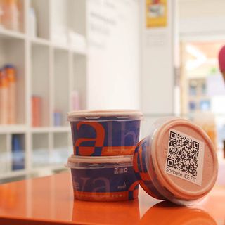 Tarrina Sin Azúcar Sabor ICE-FIT  (160 ml.) 