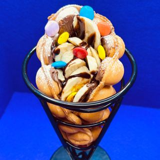 Вафля Банан-нутелла