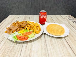 Menú Plato Kebab
