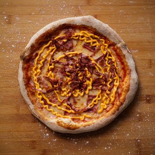 Pizza Cheddar e Bacon Individual