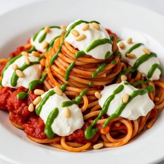 Vegetarijanska domaća tjestenina Caprese