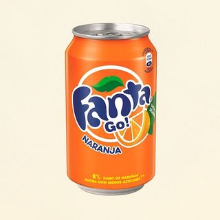 Fanta Naranja lata 330ml.
