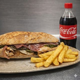 Menu Bocadilllo Serranito