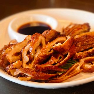 Intestino di maiale fritto