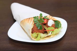 Lawasz falafel z serem