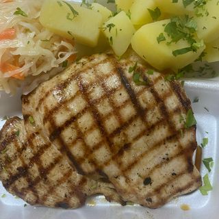 Meniu piept de curcan la gratar