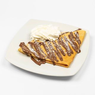 2 - Nutella, panna e zucchero a velo