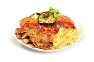 Piatto kebab - singolo