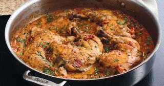 Cuisse De Poulet Sauté & Attiéké