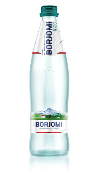 Минеральная вода "Borjomi" (0.5л)