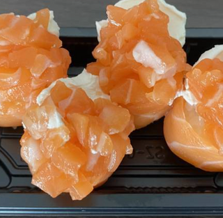 Gunkan De Salmão Philadelphia 4 Peças