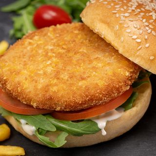 Hamburguesa Completa con queso