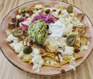 Nachos con pulled pork