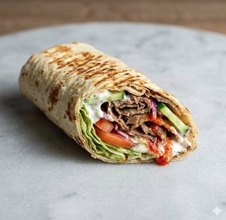 Piadina kebab