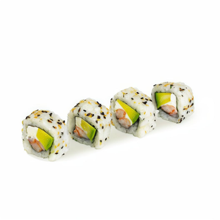 198 California De Aguacate Con Gambas Y Queso (8 Uds.)