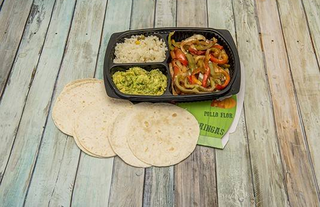 6 Tacos Verdura y Guacamole