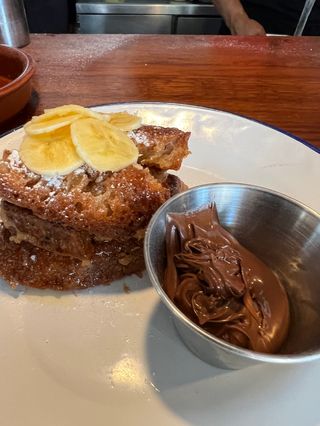 French Toast con Nutella y banana 