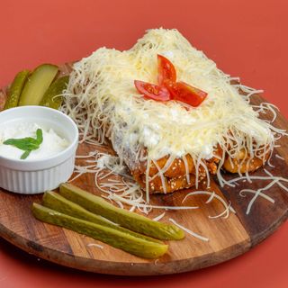 Palačinke sa piletinom +Coca-Cola