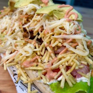 Perro caliente salsabor