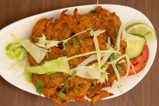 02  Torta de cebolla/Onion Bhajee