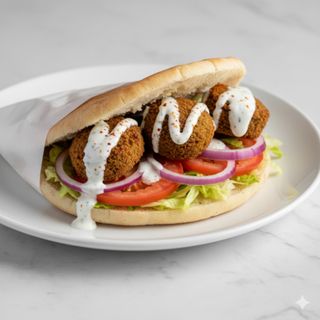 Kebab de falafel
